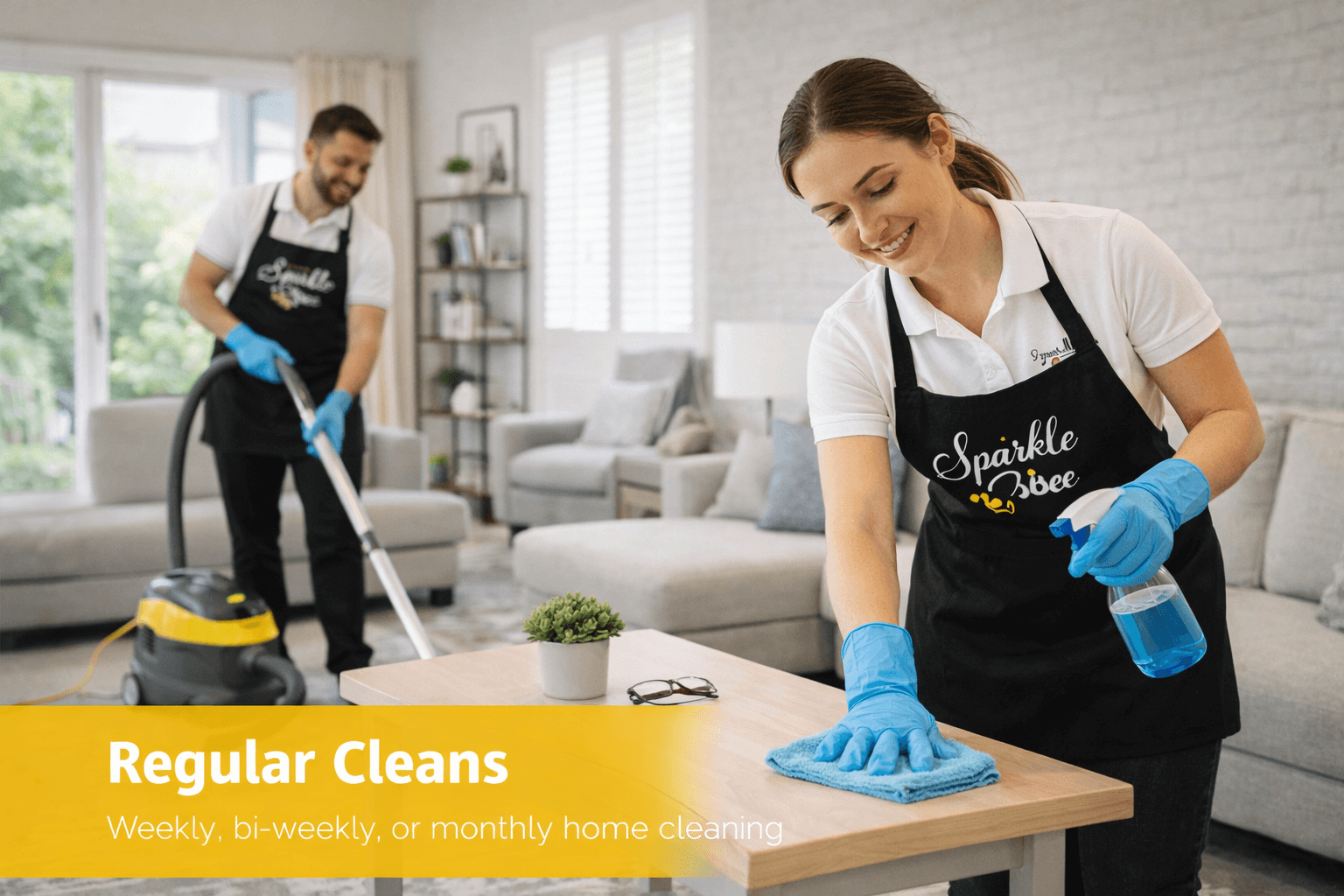 Regular Cleans (Weekly, Fortnightly, Monthly)